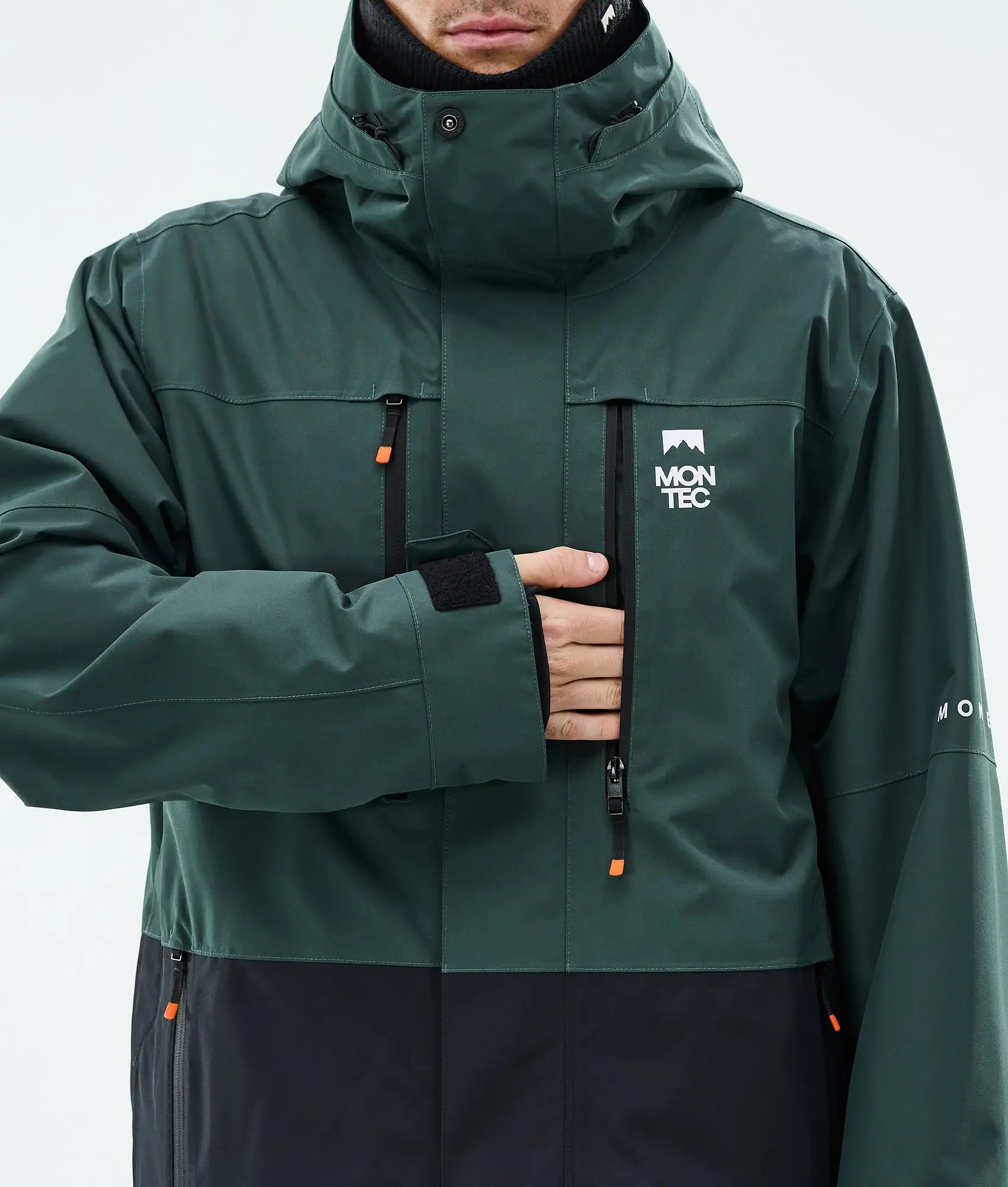 Fawk Skijacke Herren - Dark Atlantic/Black