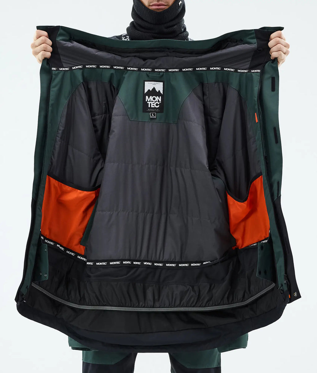 Fawk Skijacke Herren - Dark Atlantic/Black