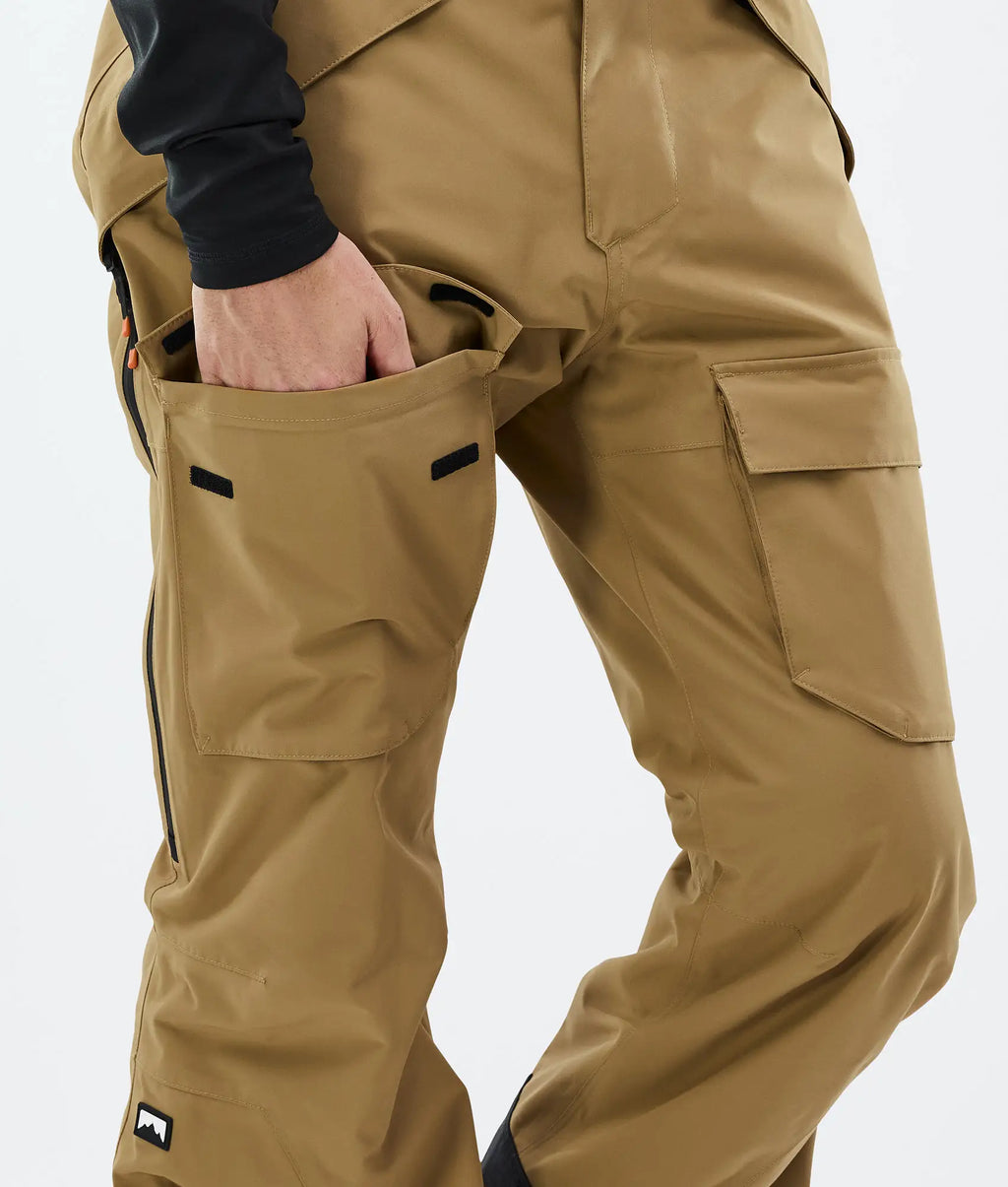 Kirin Skihose Herren - Gold