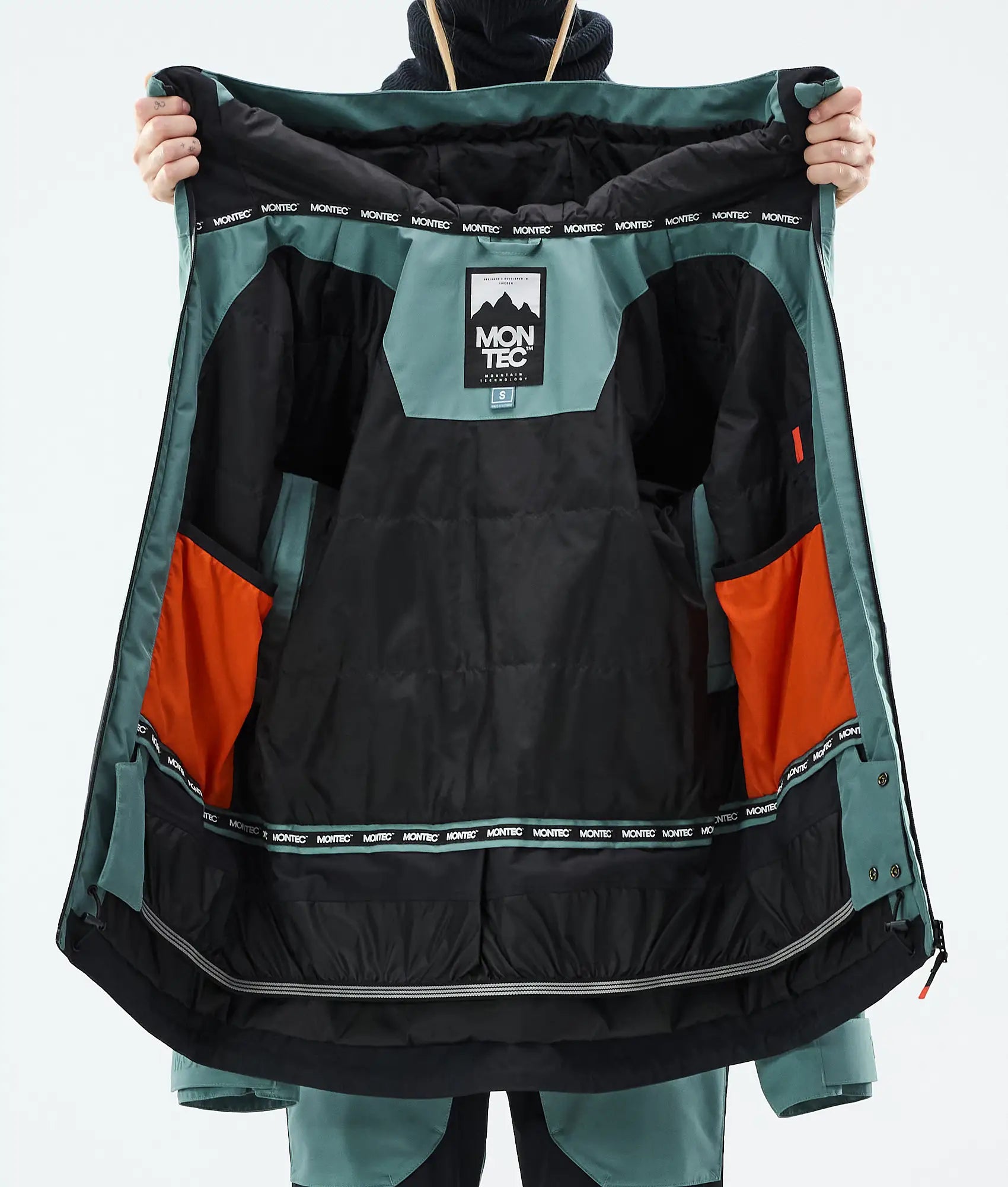 Moss W Skijacke Damen - Atlantic/Black