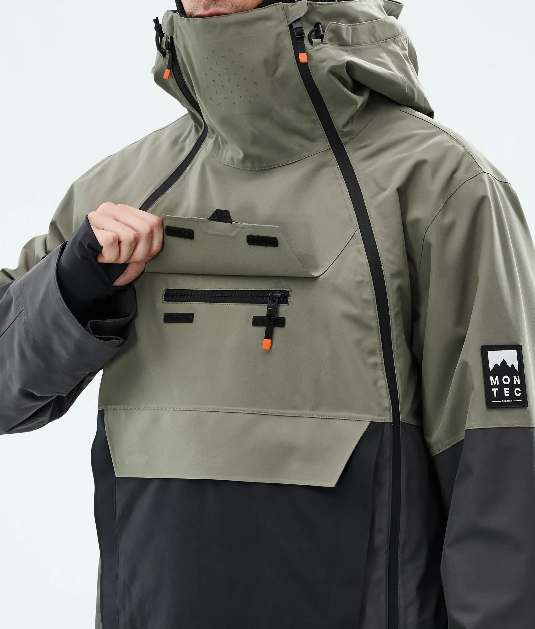 Doom Skijacke Herren - Greenish/Black/Phantom