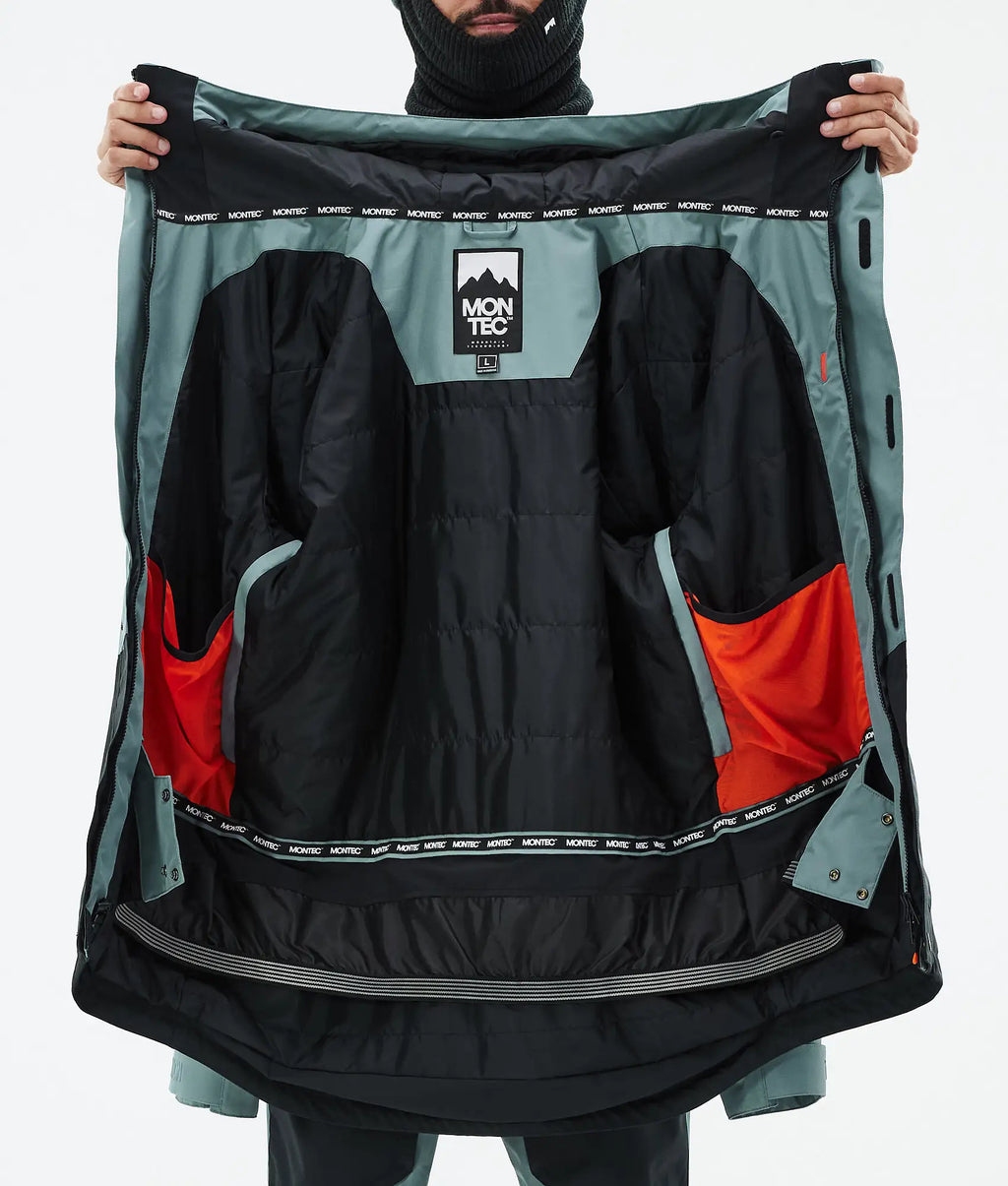 Fawk Skijacke Herren - Atlantic/Black