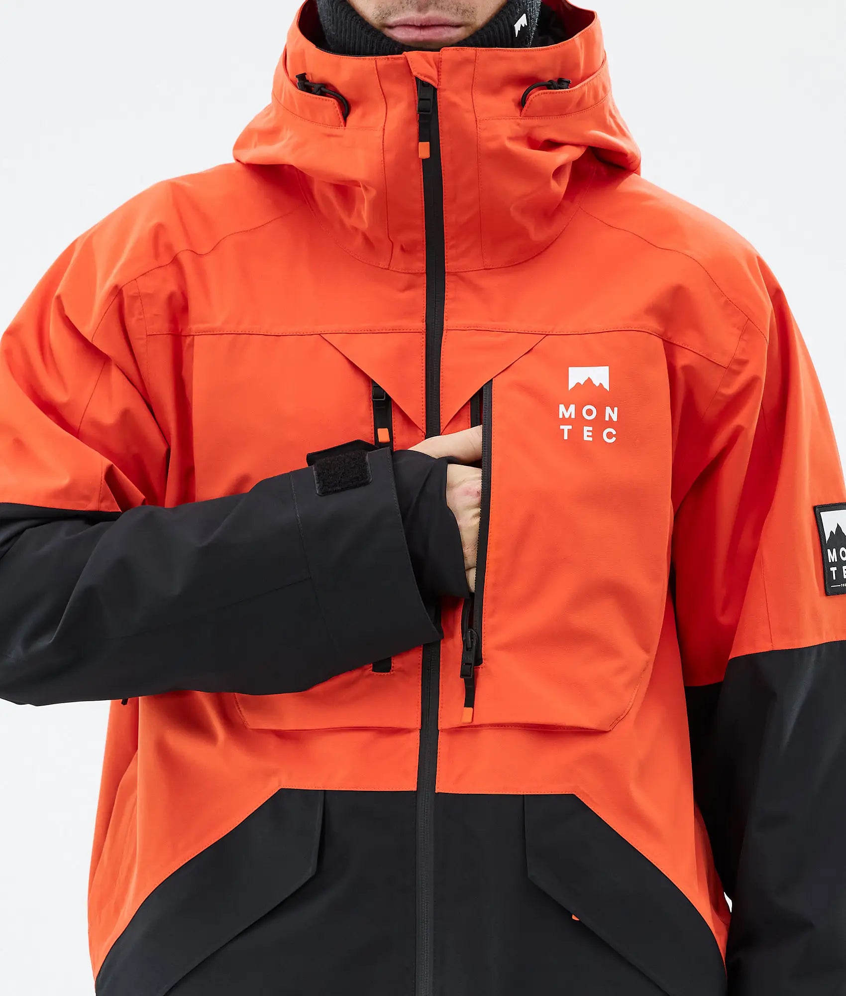 Arch Skijacke Herren - Orange/Black