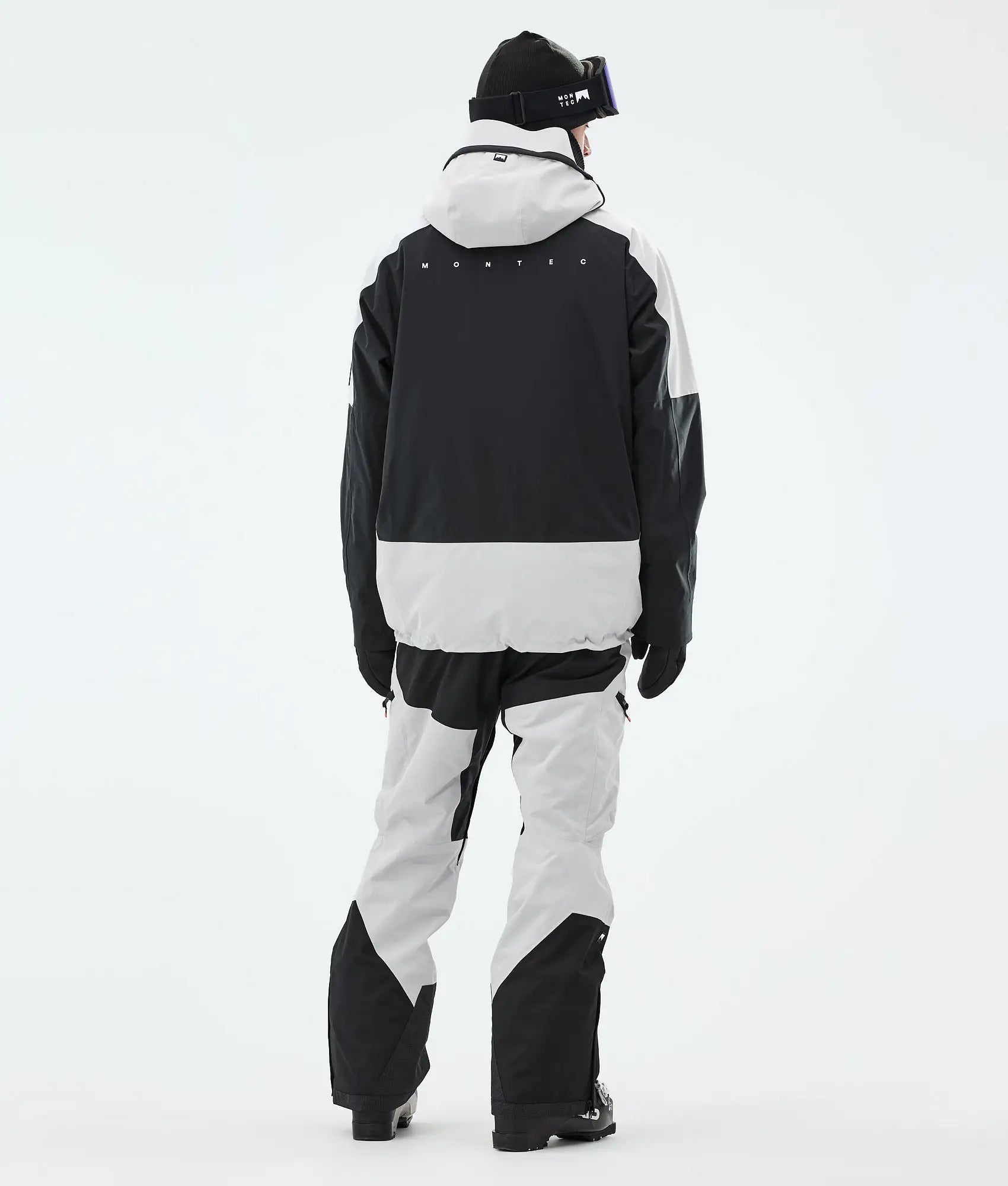 Morpheus Skijacke Herren - Light Grey/Black