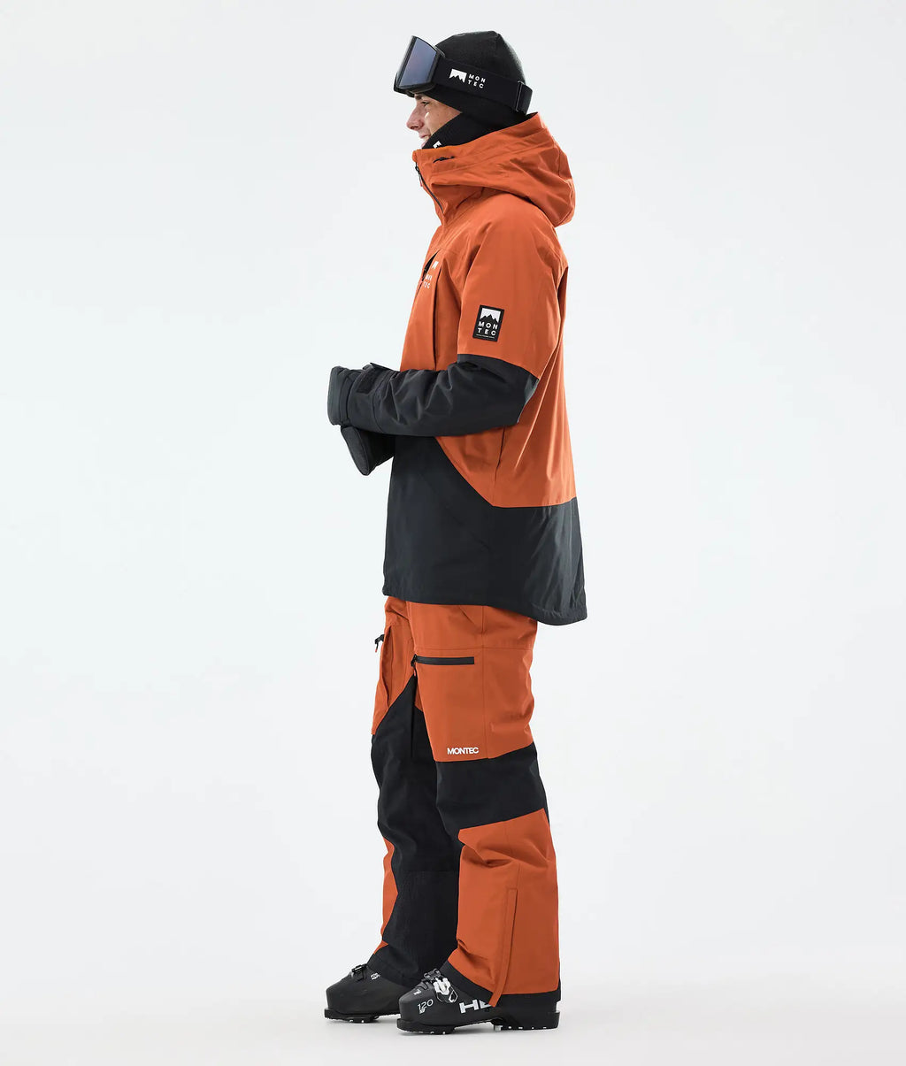 Arch Skijacke Herren - Burned Orange/Black