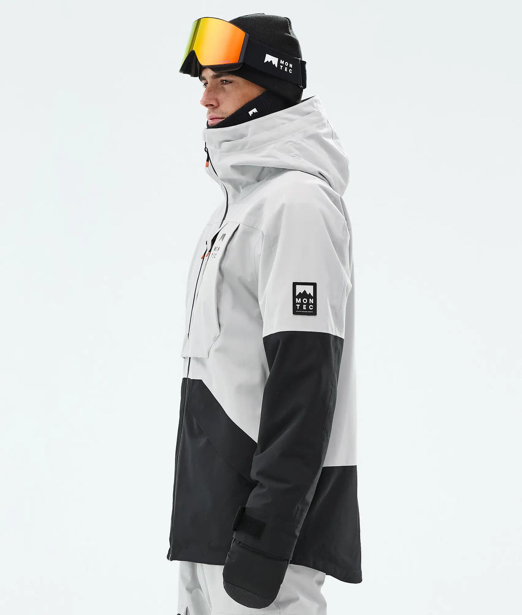 Arch Skijacke Herren - Light Grey/Black