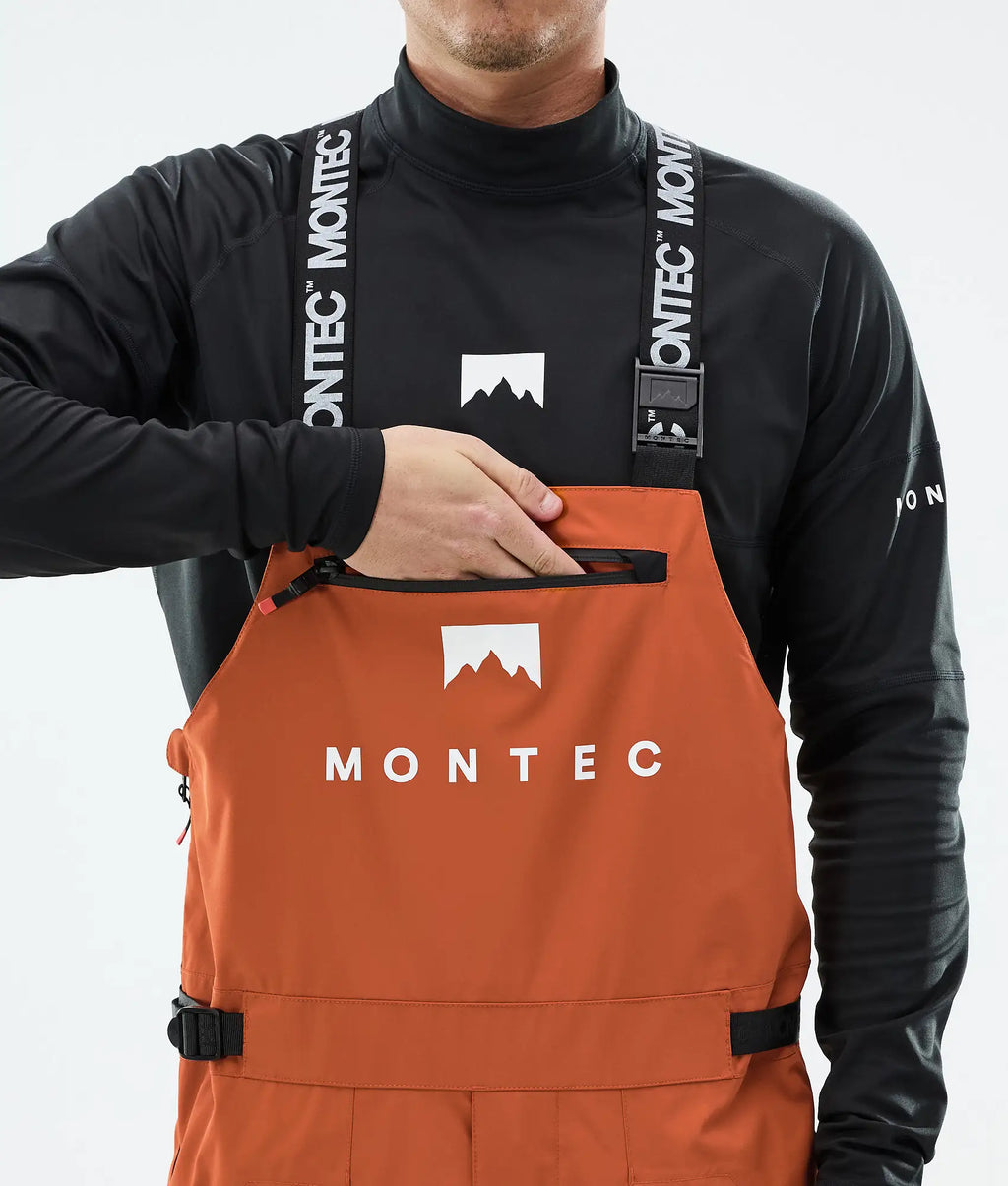 Arch Skihose Herren - Burned Orange/Black